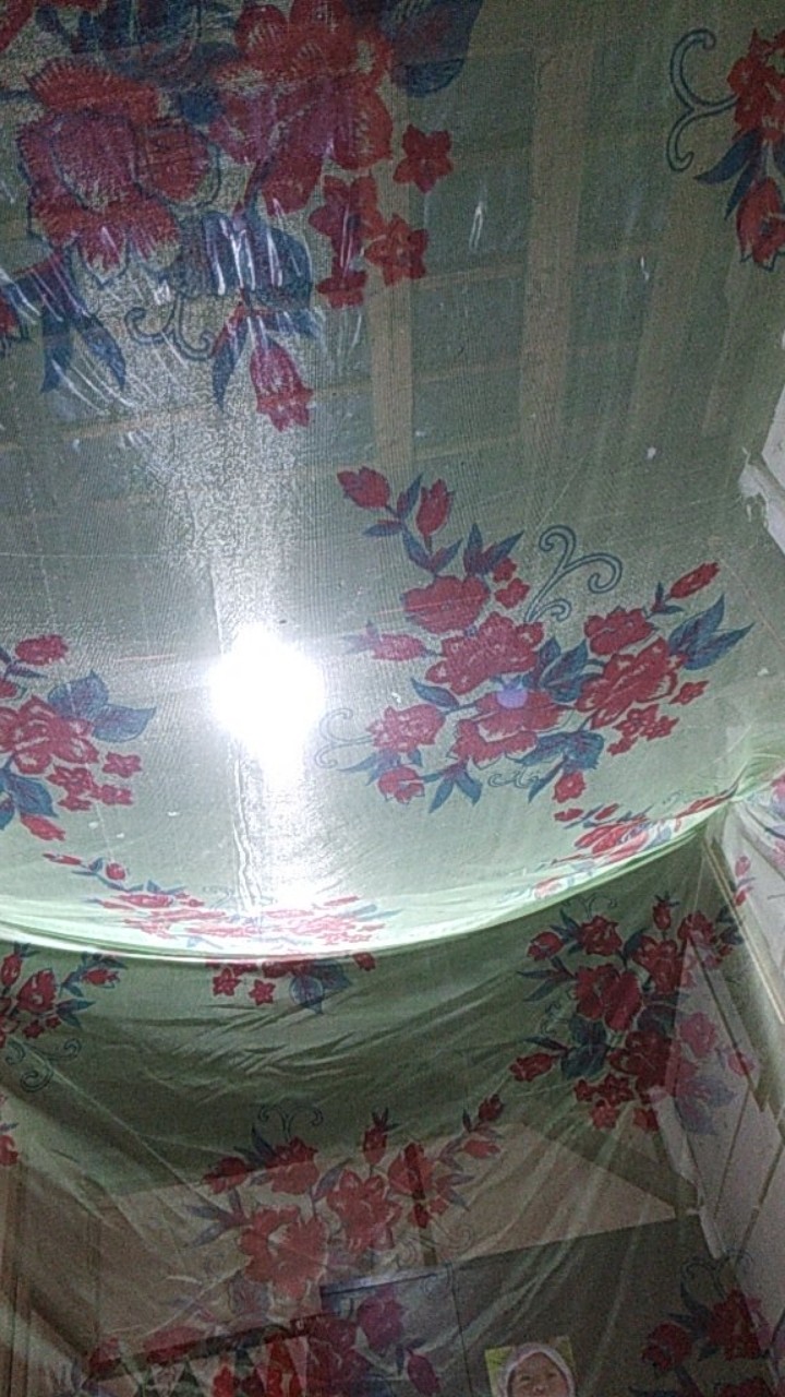 Gamis Twill Batik Terbaru Abstrak Malam