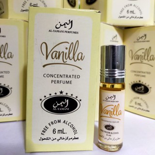 Parfum arab aroma Vanilla 6ml al yamani