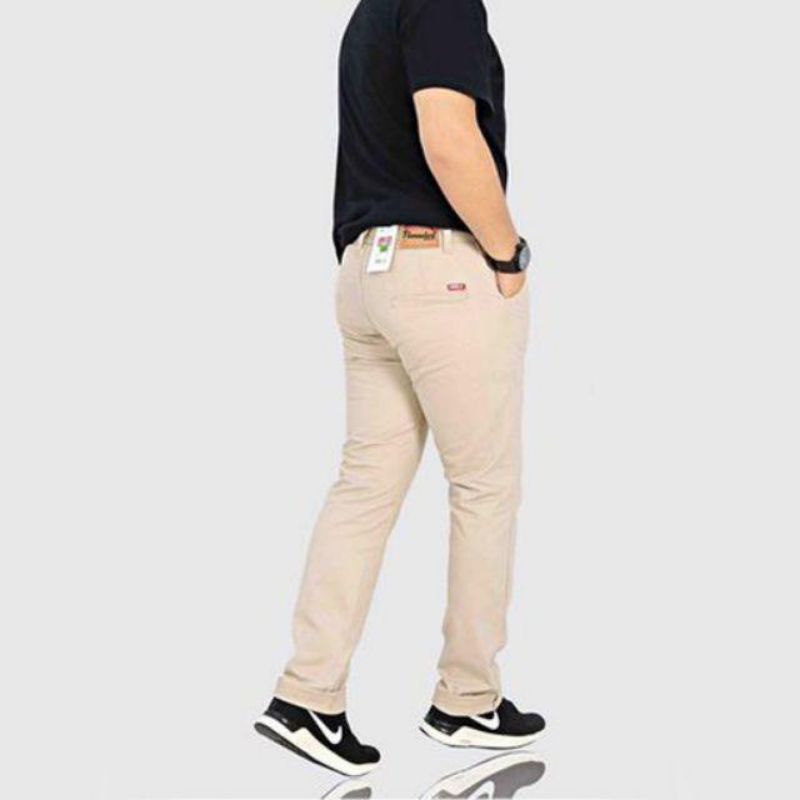 Celana chino Panjang Pria Slimfit CROCODILE Santai Casual Formal