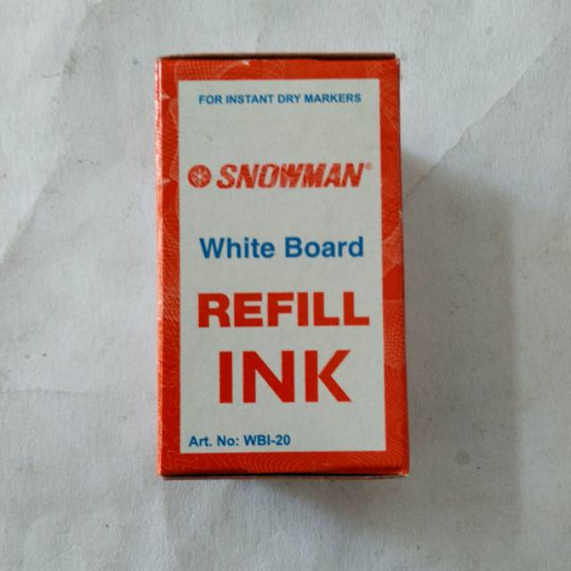 

Refill Spidol Boardmarker Snowman Hitam