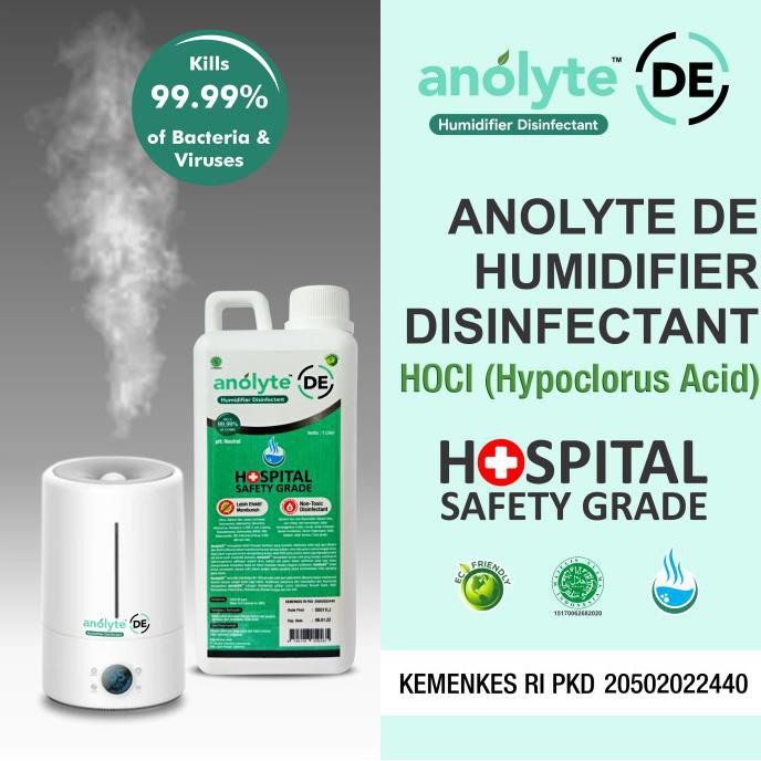 Best Produk] Anolyte De Humidifier 1L Air Purifier Diffuser, Disinfektan Humidifier