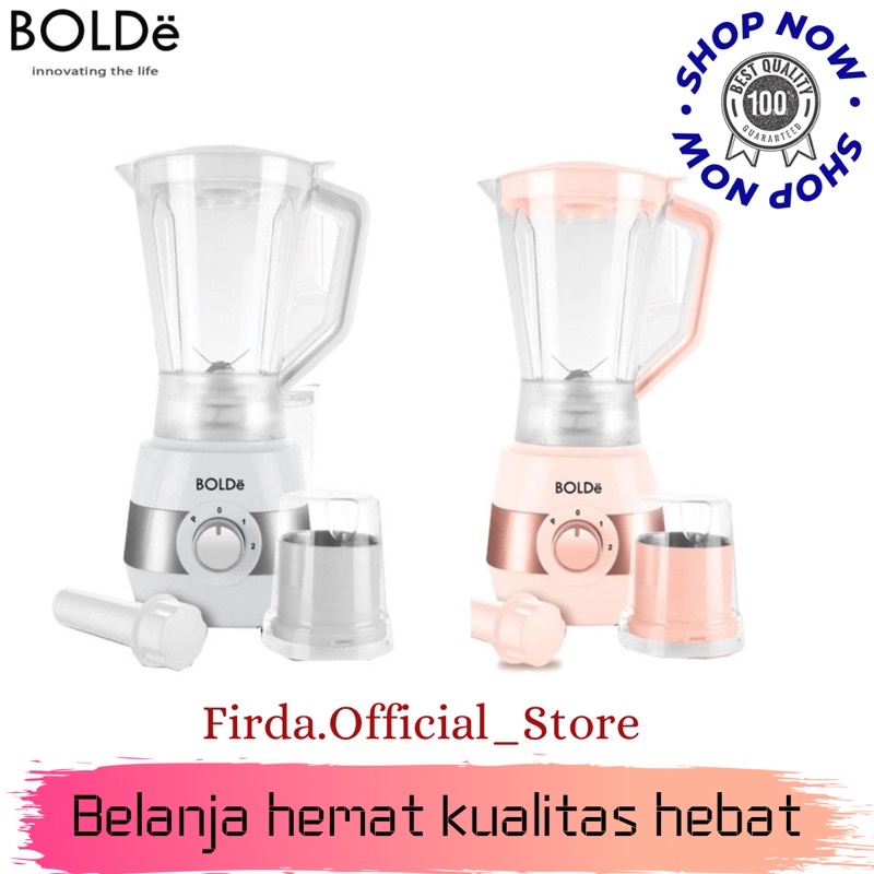 BOLDE BLENDER X10 1500ML TRITAN ANTI PECAH - 100% ORI