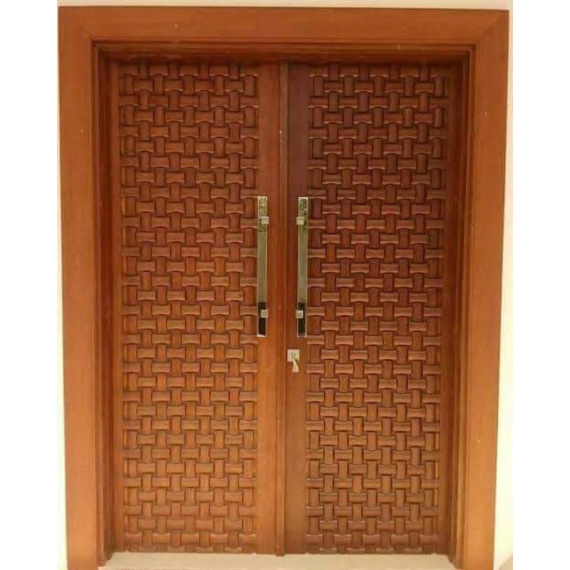 PINTU KUSEN MOTIF ANYAMAN