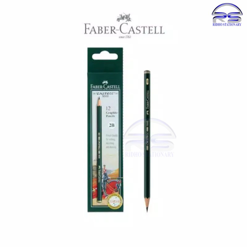 

Pensil Faber Castell 2B / Pensil Ujian - Castell 9000 (Original)