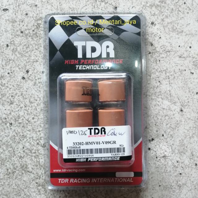 Roller Racing TDR Vario 125  9gram