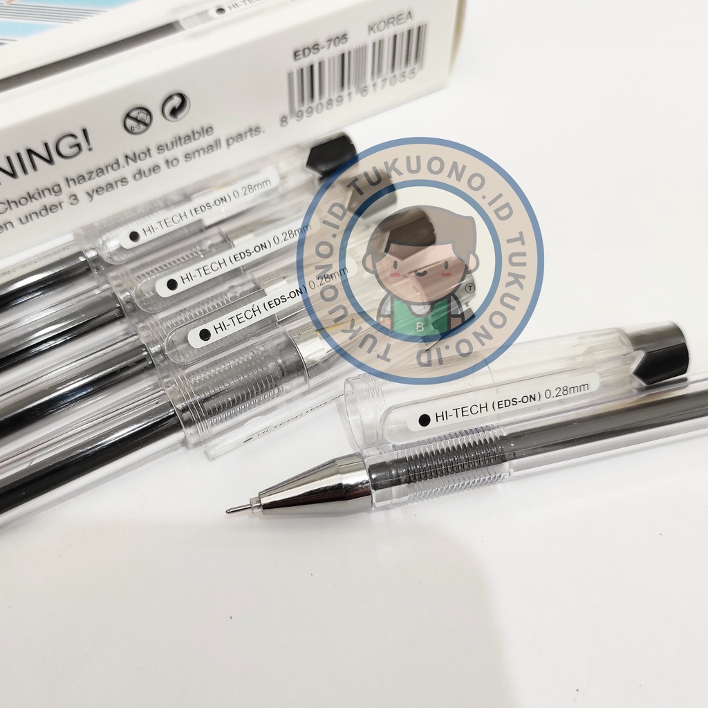 

EDS-ON EDS-705 Hi Tech Gel Pen 0.28 | Ballpoint Pulpen Bolpen Pen