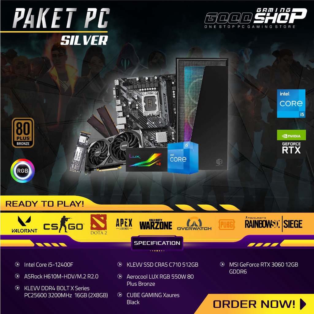 Paket PC Silver