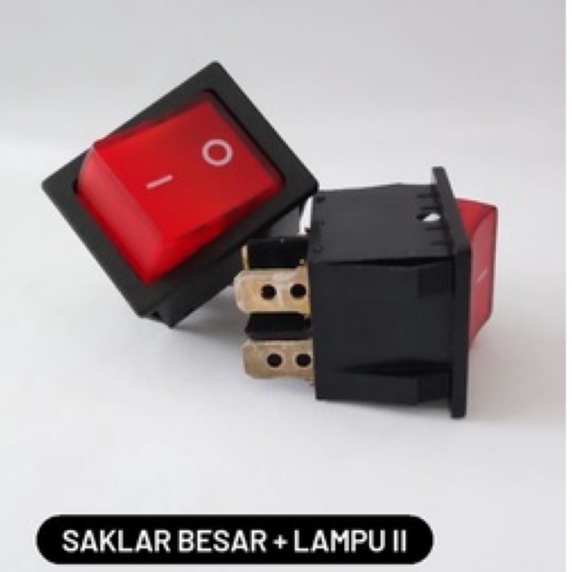 SAKLAR BESAR PLUS LAMPU KOTAK