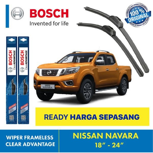 Wiper Blade Navara BOSCH frameless ADVANTAGE 18-24&quot; ORIGINAL