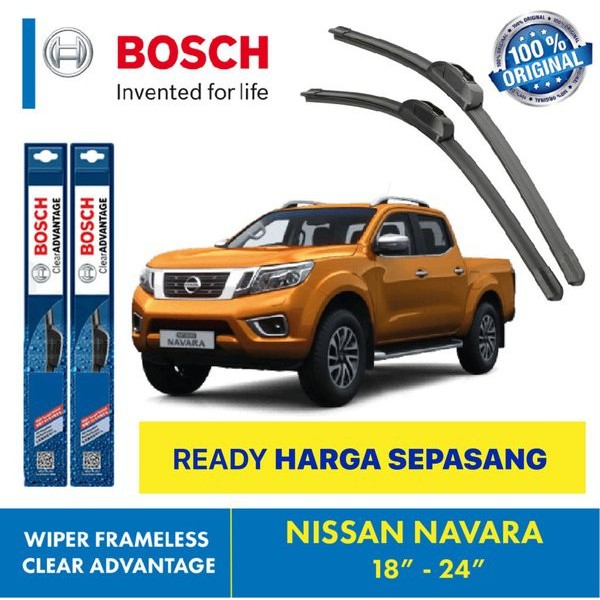 Wiper Blade Navara BOSCH frameless ADVANTAGE 18-24&quot; ORIGINAL