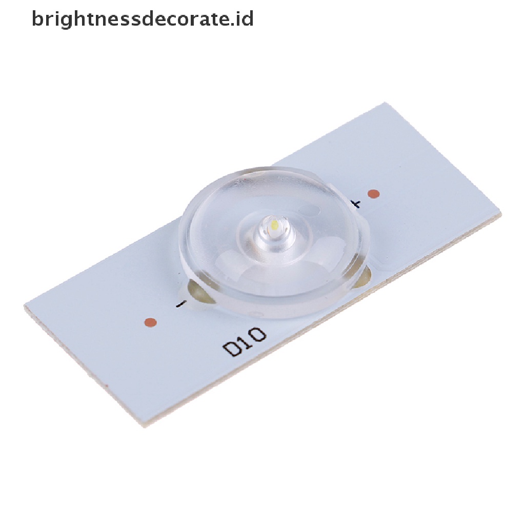 Manik-Manik Lampu 20x6v Smd Dengan Filter Lensa Optik Untuk Tv Led 32-65 Inch