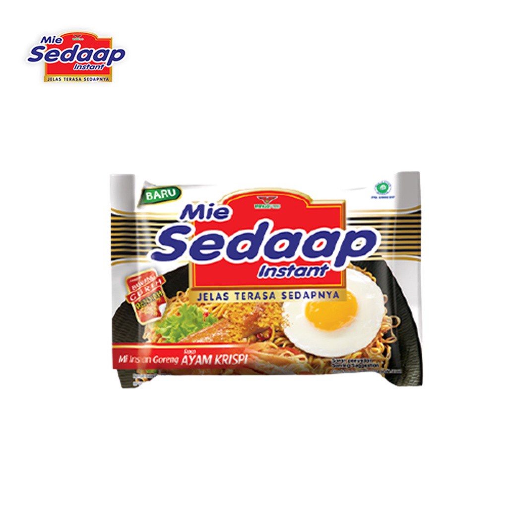 Sedaap Mie Instan Goreng Ayam Krispi Bag 88 gr