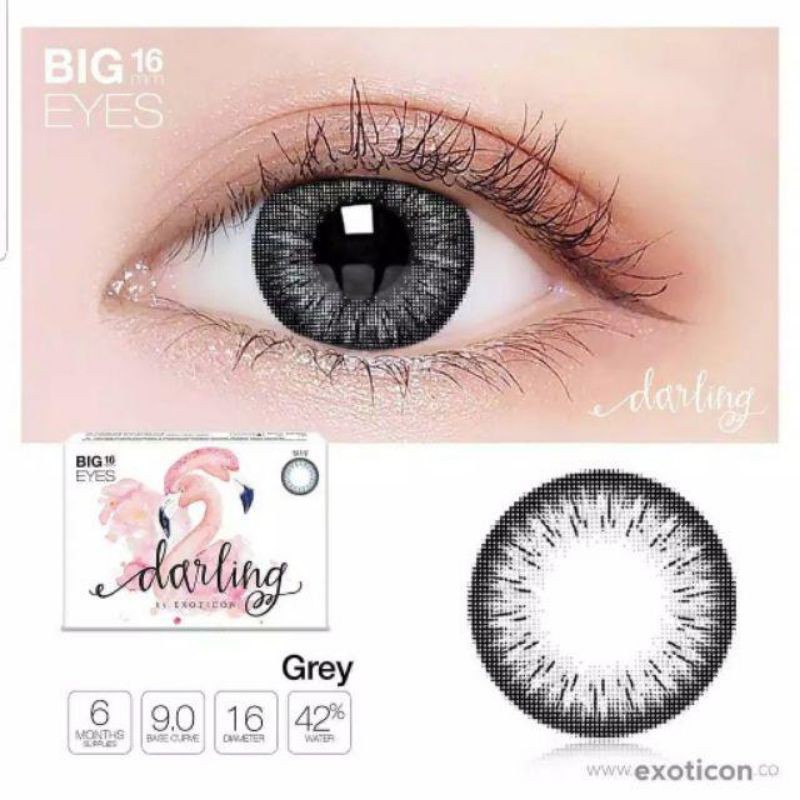 Darling by X2 Exoticon /Softlens darling /softlens Big eyes/softlens normal/Minus /Kacamata