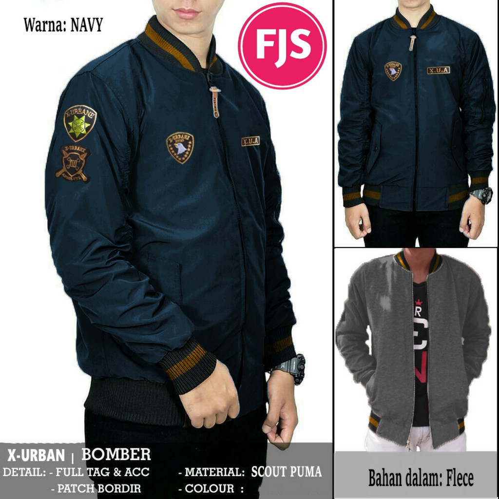 Urband Legend XUA - Jaket Bomber Pria Wanita Unisex | Baju PakaianMurah Premium by WAWA JACKET (COD)