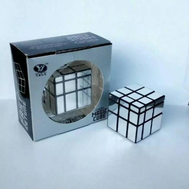 Rubik Yong Jun 3x3x3 Mirror Fast and Smooth Magic Rubix