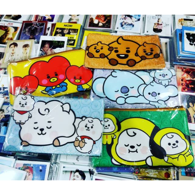 

POUCH PENCASE TEMPAT PENSIL BABY BT21