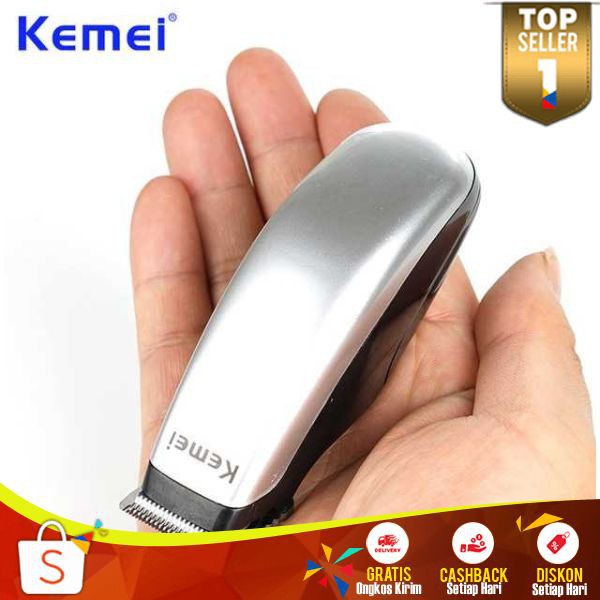 Kemei Alat Cukur Elektrik C01 Hair Trimmer Shaver Pemotong Rambut Terbaru Pisau Stainless Steel Awet