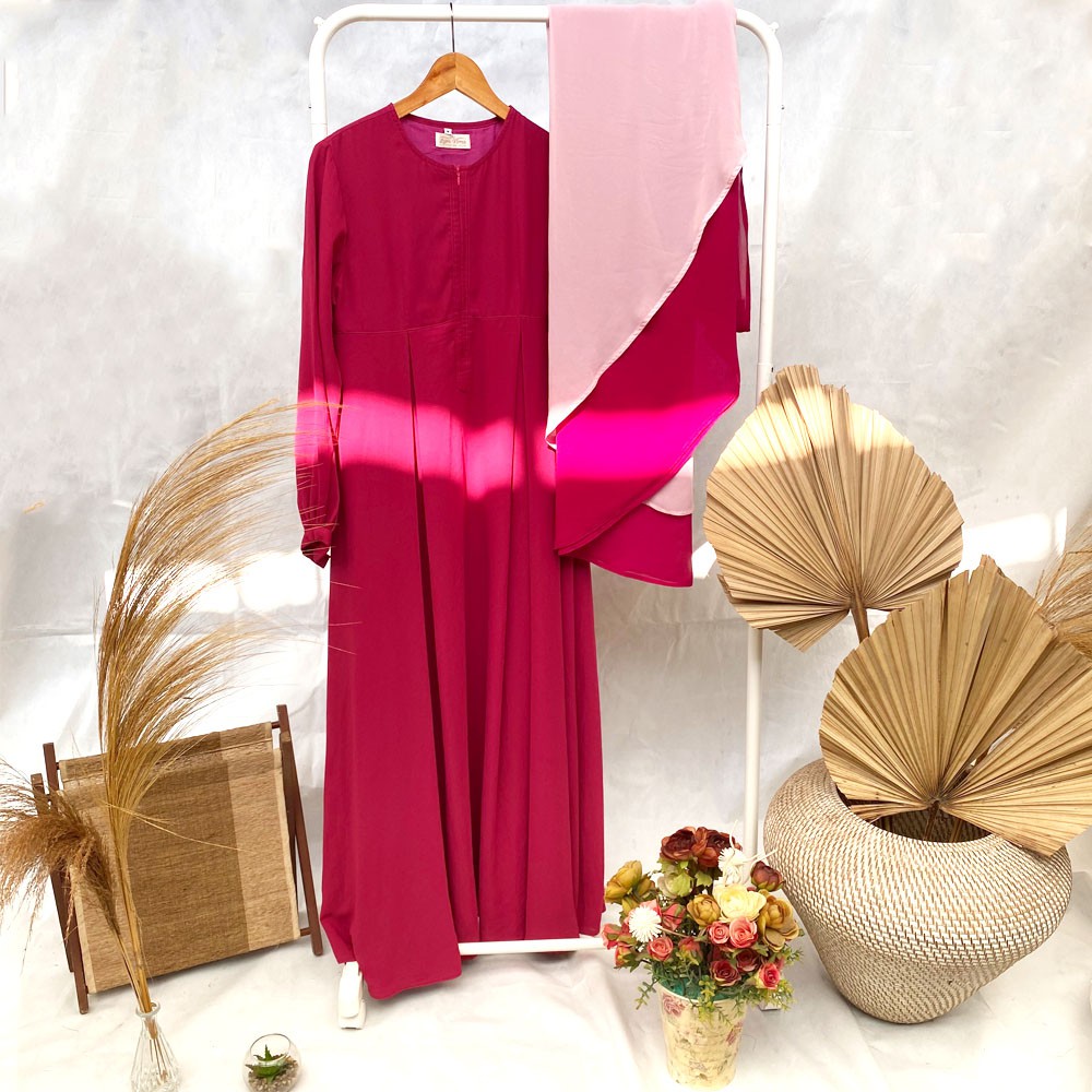 PRELOVED LYRA VIRNA ORI SYARI SET POLOS