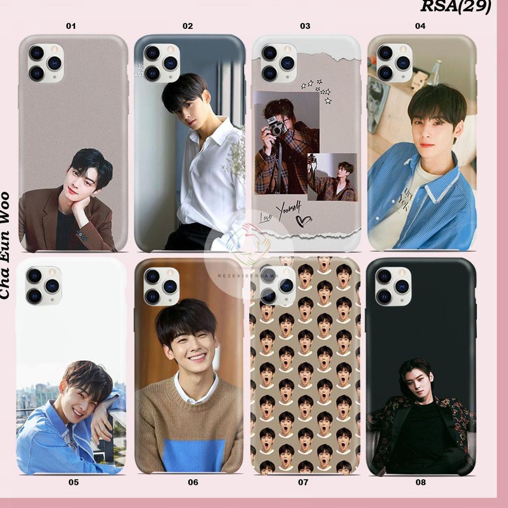 {CODE 04TPc1 !Wv LKU b1} RB29 CASING CASE HARDCASE SILIKON CUSTOM GAMBAR CHA EUN WOO SAMSUNG XIAOMI