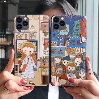 Case Bahan  Silikon Motif  Toko  Bunga  Untuk Apple Iphone 11 