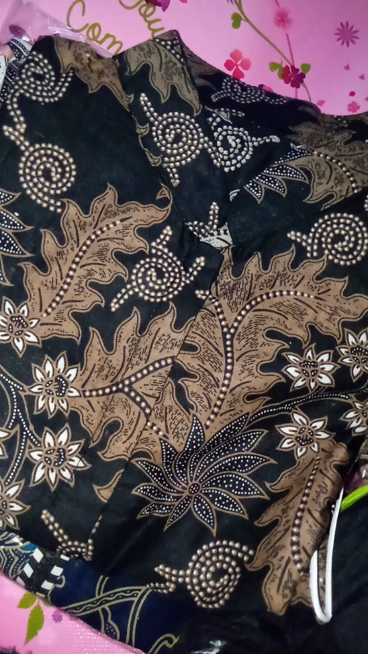 Atasan Batik Dolby Dolbi Dobby Doby Tenun Sutra Tulis Halus Katun Atbm Baron ,sarombit Atasan