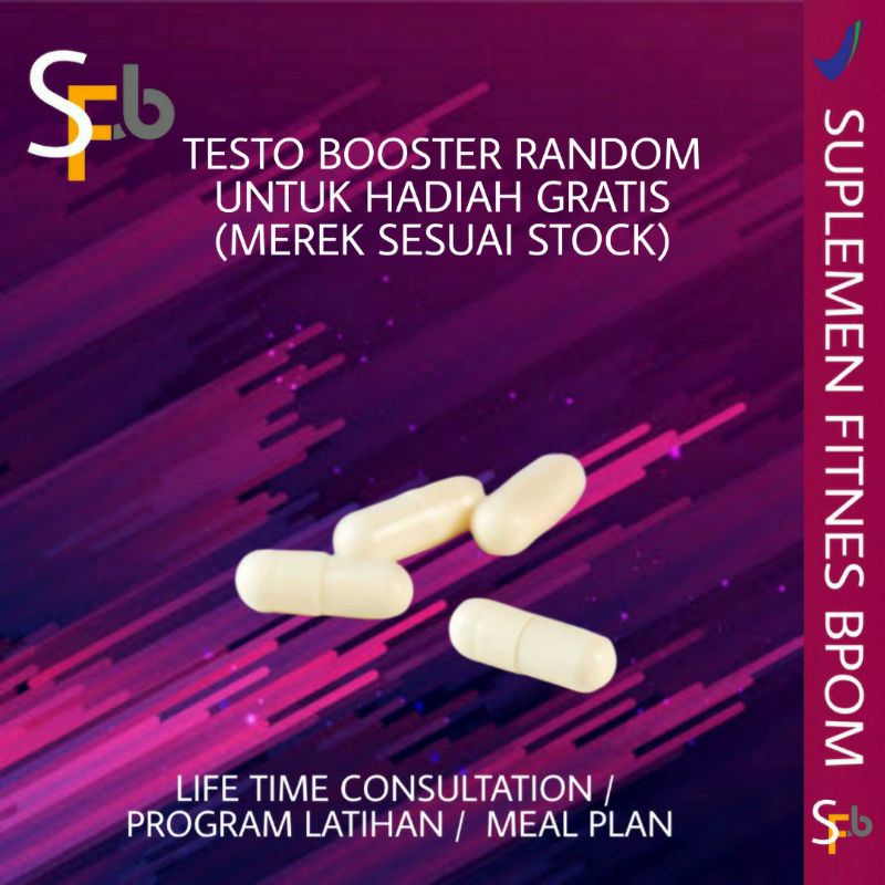 TESTO BOOSTER RANDOM UNTUK HADIAH GRATIS 10 CAPSULE ATAU TABLRT