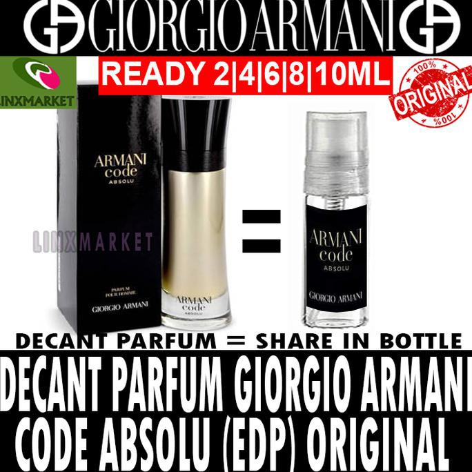 decant armani code