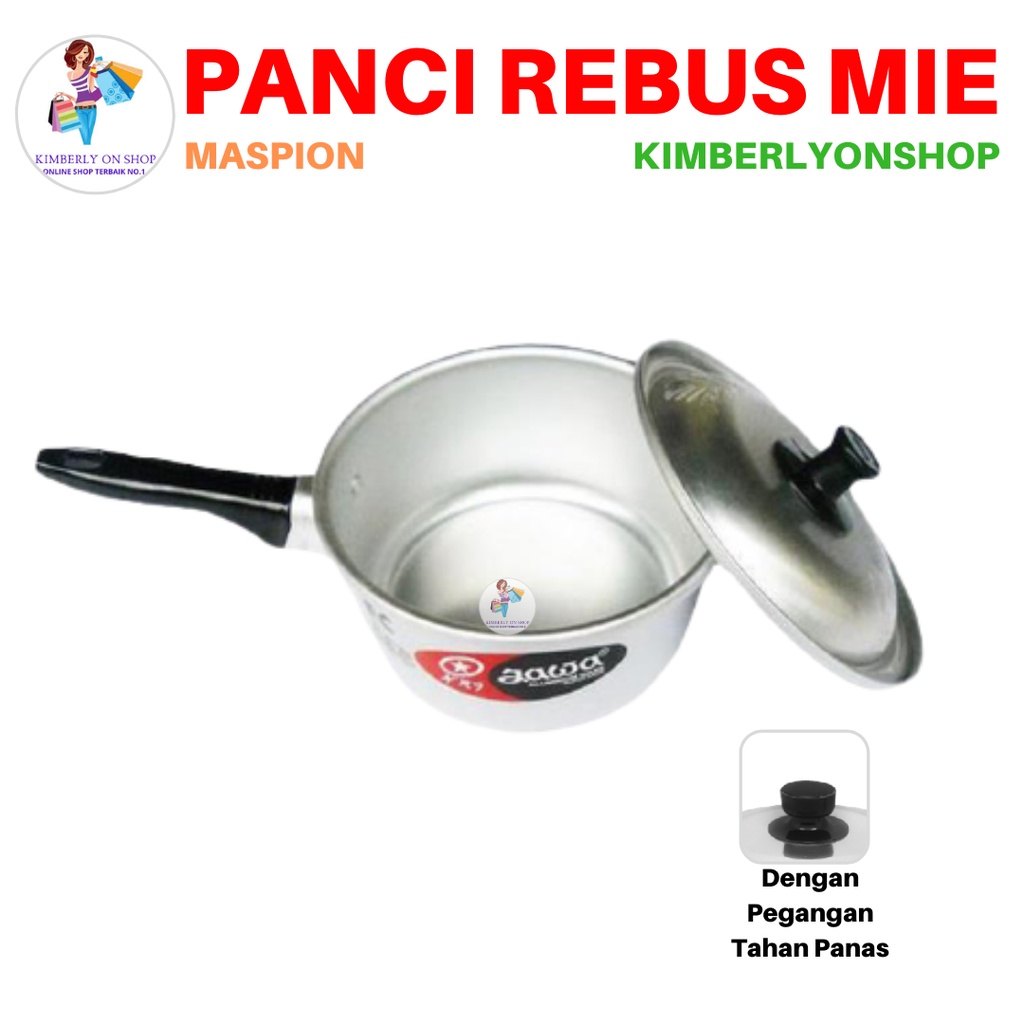 Panci Rebus Air Susu Indomie Gagang 18cm Serbaguna PCSU18 Maspion