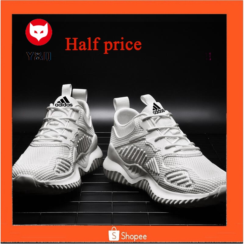 Asli Ready Stock 100 Original Adidas Alpha Sneakers Running Men S