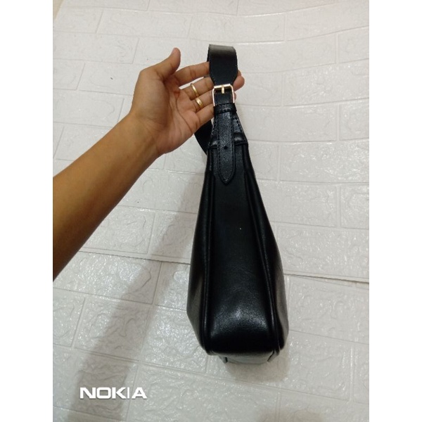 RENI BAG  BLACK GRATIS CUSTOM NAMA/TAS WANITA/TAS KOREAN TAS BAHU SHOULDERBAG