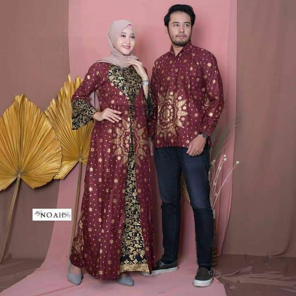 COUPLE JESSY TERBARU • KERAH JAS BERBUSA • COUPLE BATIK • SARIMBIT BATIK • COUPLE KELUARGA •