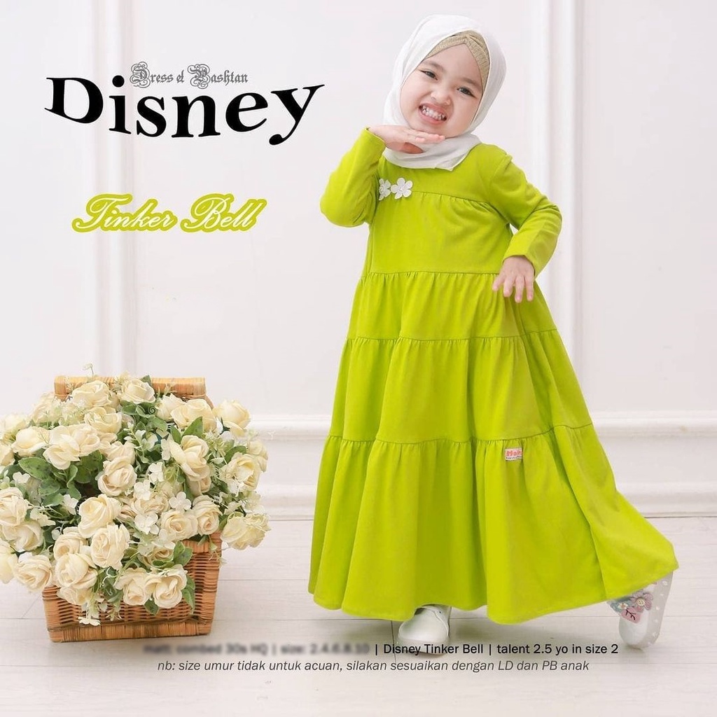 Gamis Anak Susun 1-12 Tahun Model Bahan Voxy Melar Balita Batita Murah Kids Kecil Perempuan Cewe Cewek Remaja Tanggung Baju