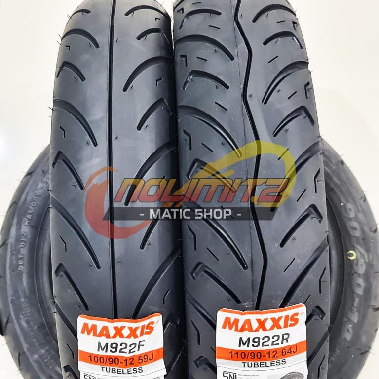 Ban Maxxis M922 100/90 - 12 &amp; 110/90 - 12 Scoopy Vespa Sprint GTS