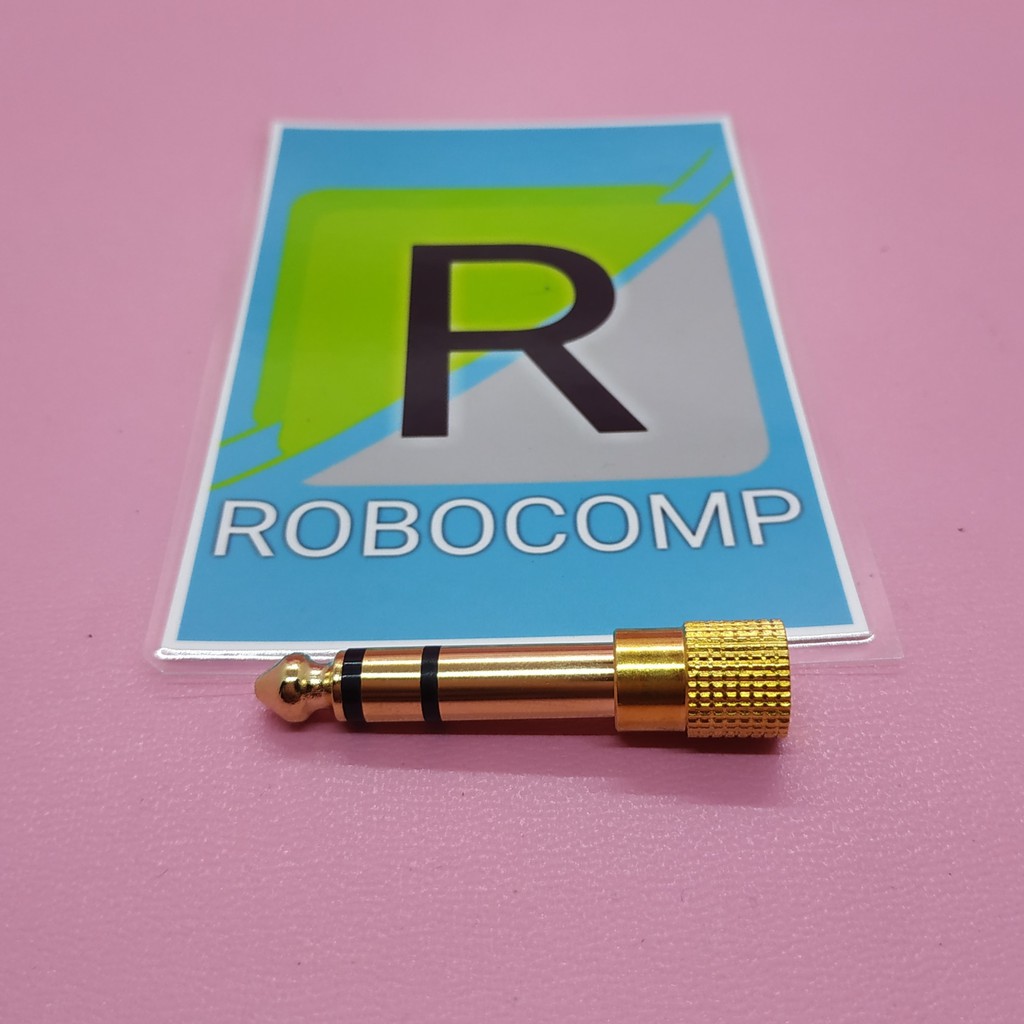 Audio Jack 3.5 To 6.5 Mm Converter Connector Adapter