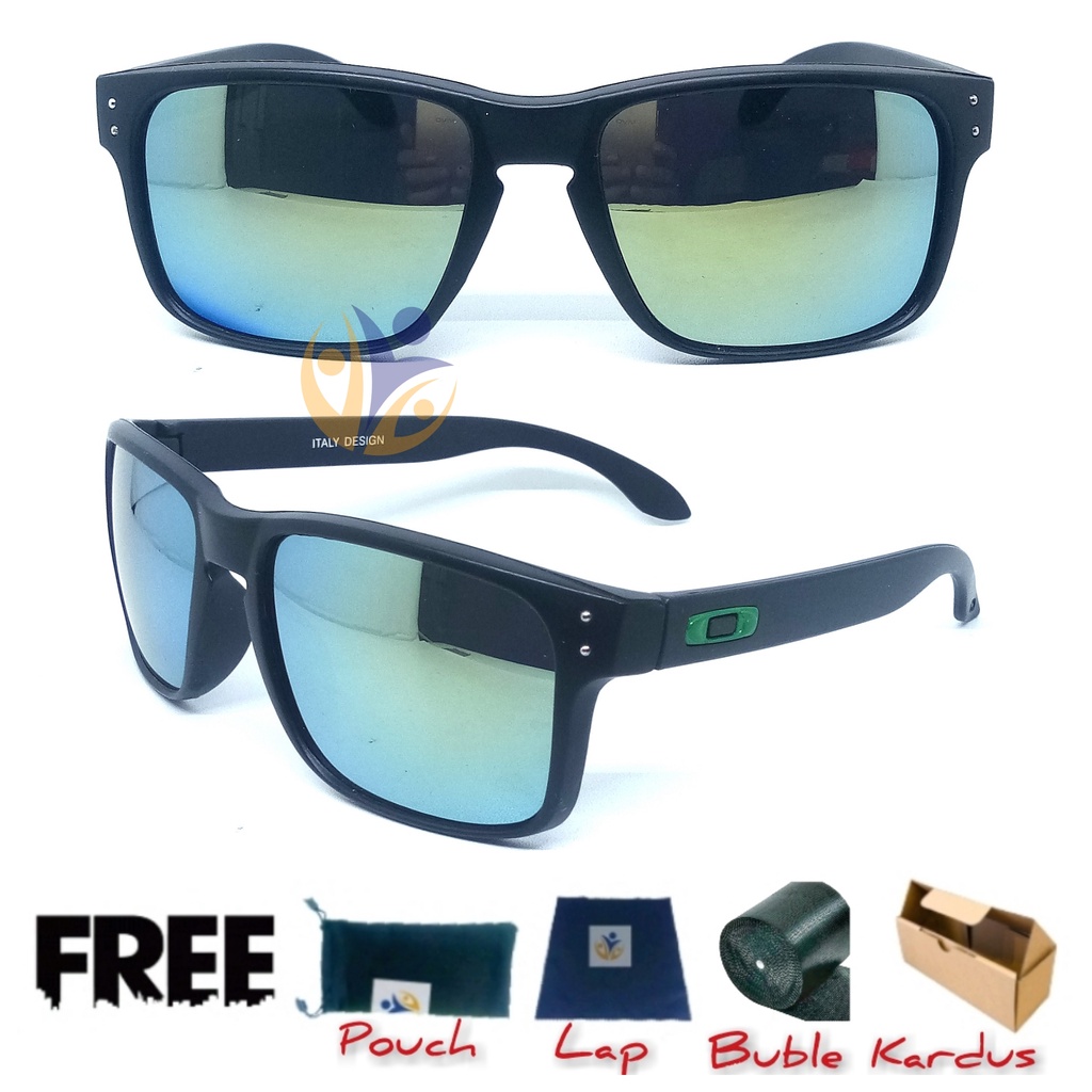 Kacamata hitam fashion square uv protection