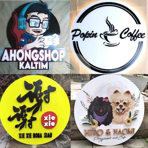 Custom Logo Kayu / Costum Logo Kayu / Papan Iklan Logo Kayu / Tulisan Kayu / Papan Logo Bazzar / Pap
