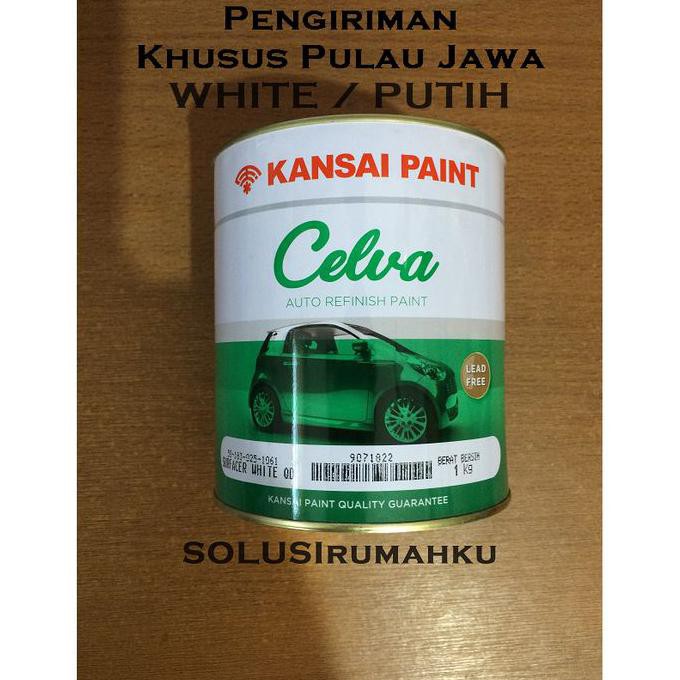 

Hanya Disini] Meni Celva Putih Kansai Paint 1 Kg / Cat Dasar Primer White