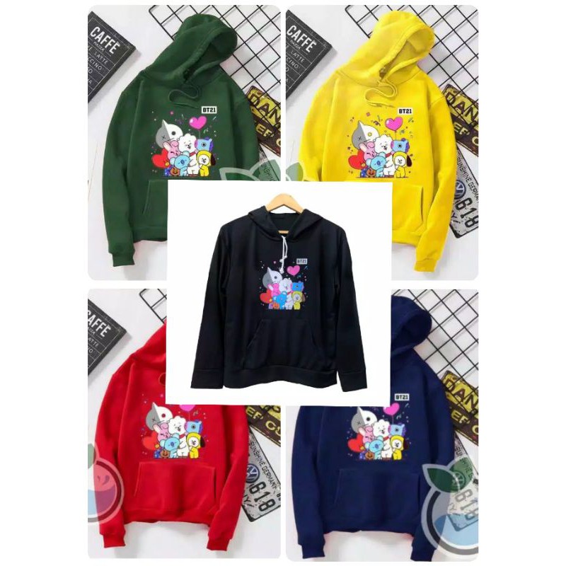 Hoodie anak bt21