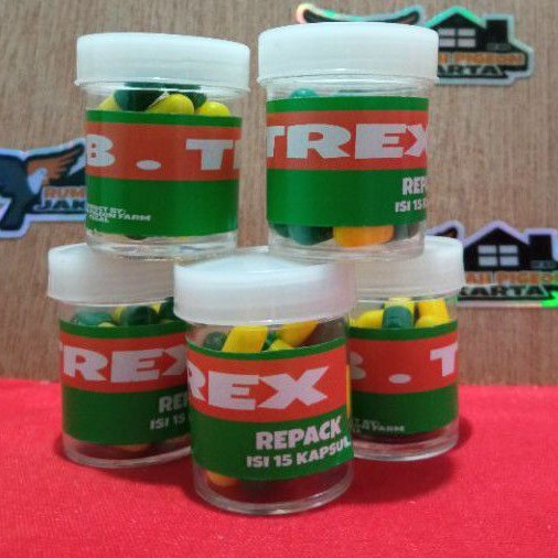 suplemen vitamin burung dara merpati lomba bahan player baron btrex kemasan repack 15 kapsul
