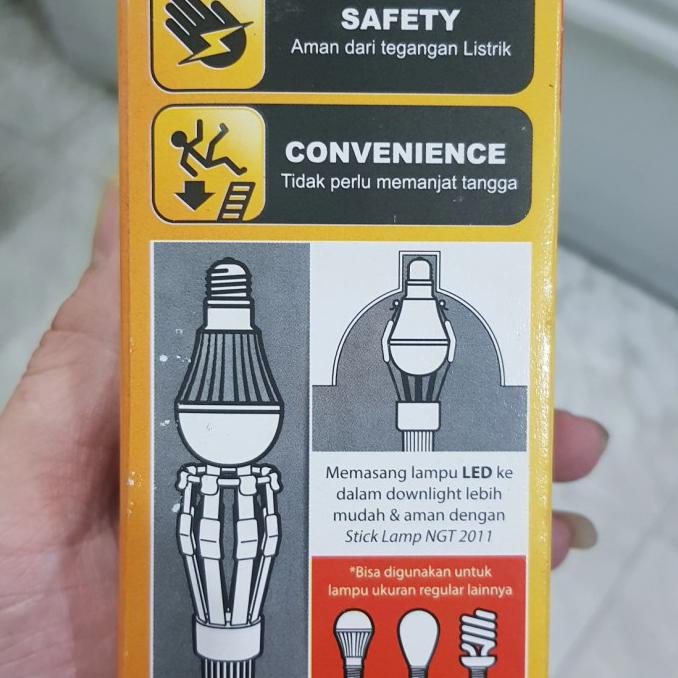 Unik Tongkat Pengganti Bohlam Lampu Led Nagata 2011 Stick Ganti Downlight Terlaris