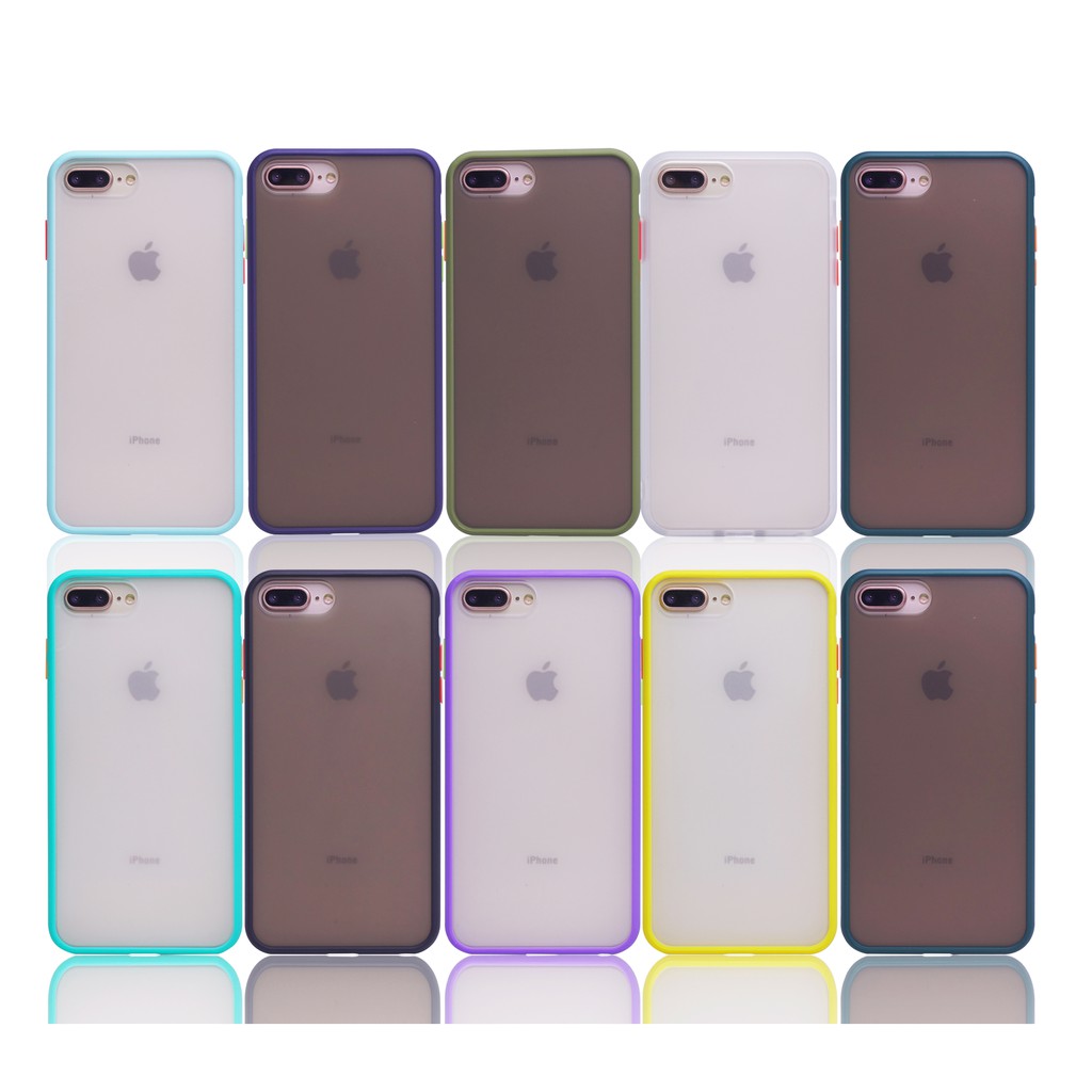 Casing iPhone 9G+/ XS Max | X/XS | 11 Pro/ XI 5.8 | 11/ XIR 6.1 Translucent Dove Hard Case