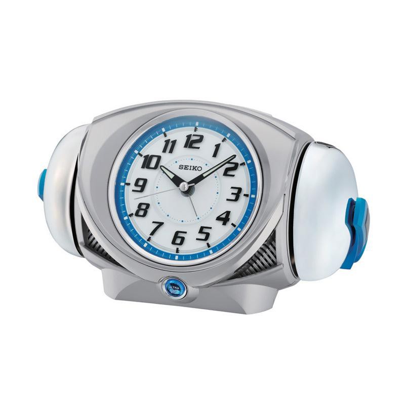 Seiko Ultra Loud Alarm Clock QHK045K - QHK045S Lumibrite - Jam Weker QHK045