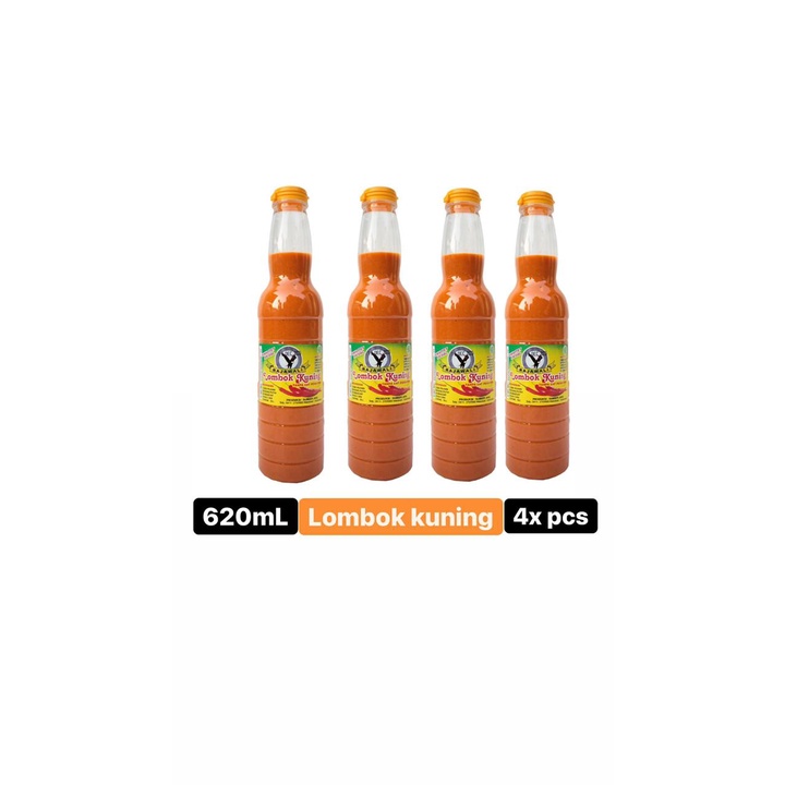 

Saos/Saos Sambal Kuning 600 mL ( Sumber Jaya ) Rajawali - 4 Pcs
