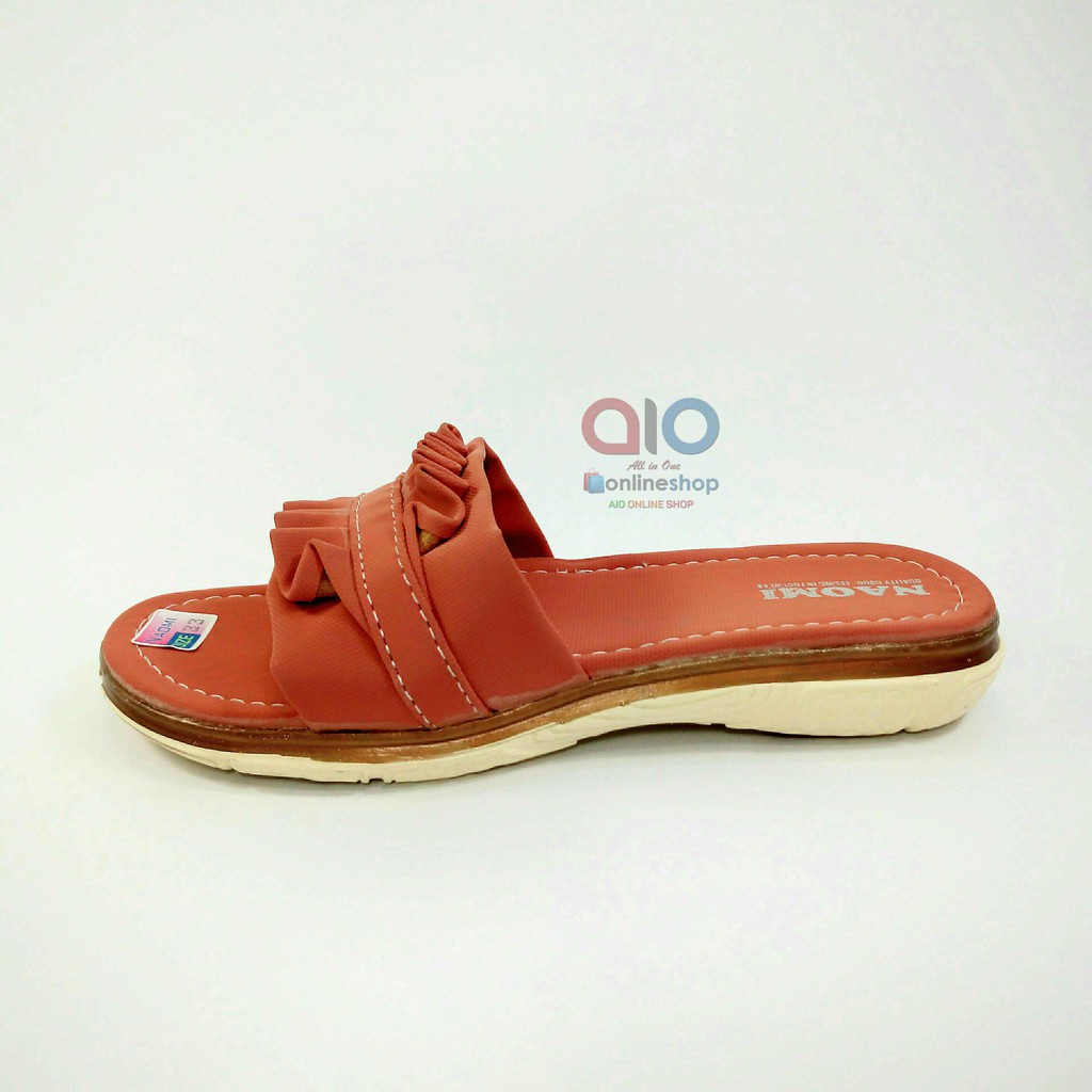 Sandal Selop Wiru Anak 31 - 35 Wedges Cewek Flat 2 Cm Perempuan Casual Fashion