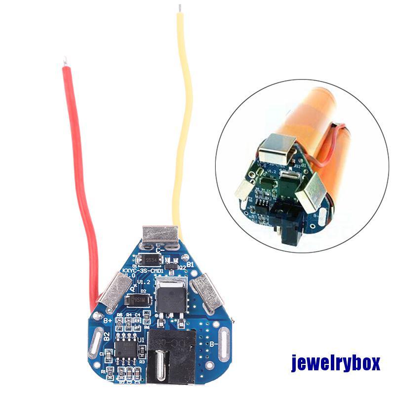 Papan Pcb Bms 3s Untuk Baterai Lithium 18650 12.6v Power