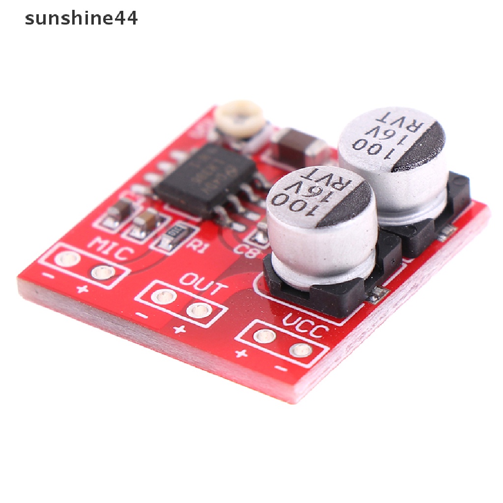 Sunshine Papan amplifier power DC 5V-12V LM386 200x Untuk Mikrofon