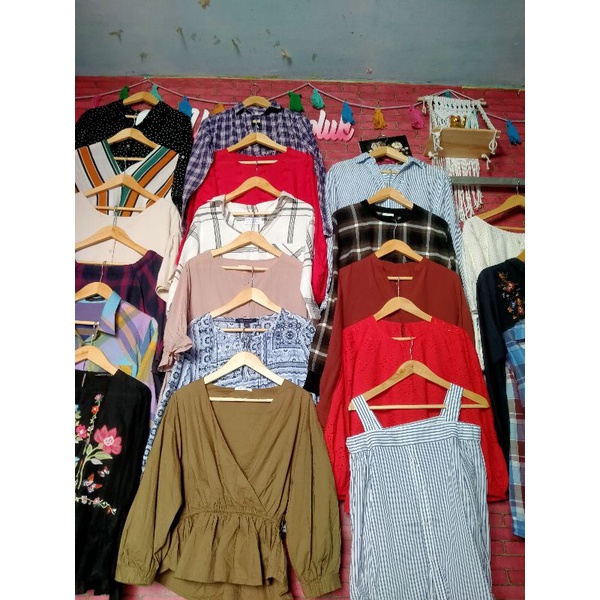 BLOUSE KATUN & SIFON KOREA