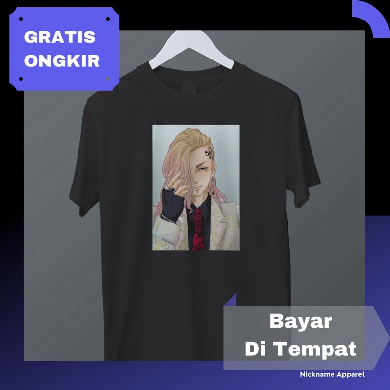 Kaos Tokyo Revengers Draken | Kaos Anime Tokyo Revengers