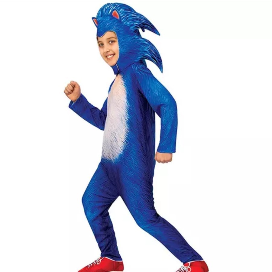 Sonic costume kids halloween costume sonic boy costume
