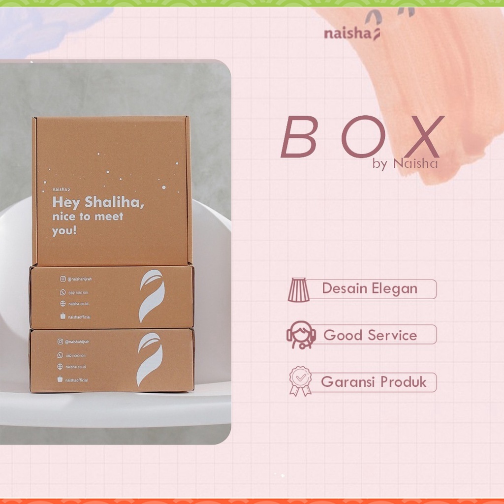 

Box / Kardus / Kotak / Packaging / Packing / Box Gift By Naisha